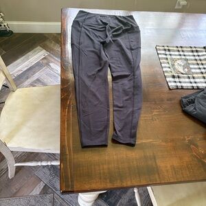 Spyder black fleece lined Leggings